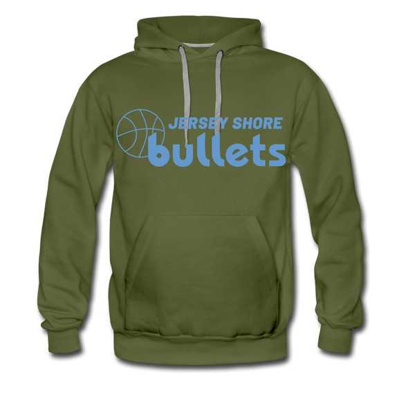 Jersey Shore Bullets Hoodie (Premium) - olive green