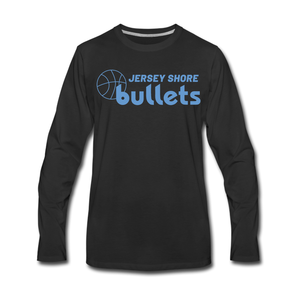 Jersey Shore Bullets Long Sleeve T-Shirt - black