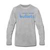 Jersey Shore Bullets Long Sleeve T-Shirt - heather gray