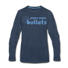 Jersey Shore Bullets Long Sleeve T-Shirt - navy