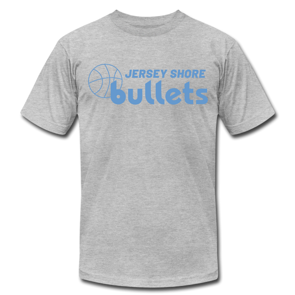 Jersey Shore Bullets T-Shirt (Premium) - heather gray
