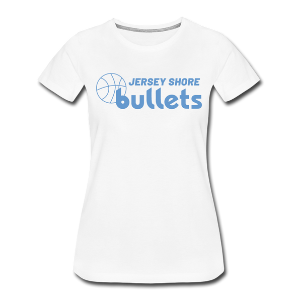 Jersey Shore Bullets Women’s T-Shirt - white