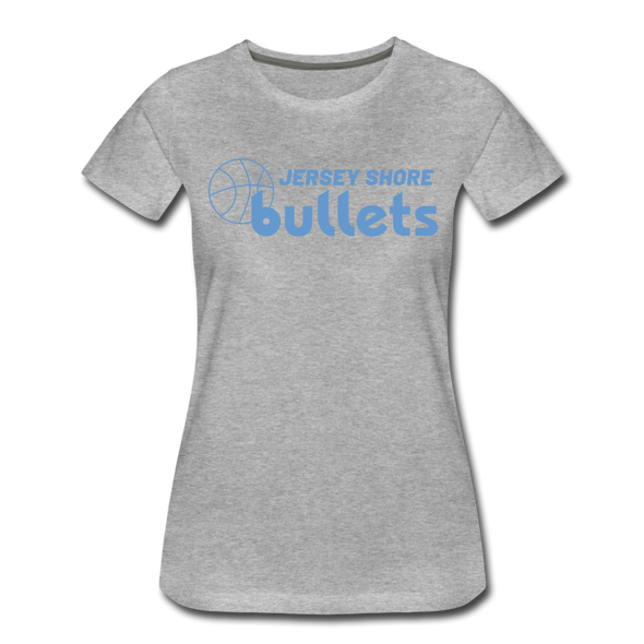 Jersey Shore Bullets Women’s T-Shirt - heather gray