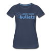 Jersey Shore Bullets Women’s T-Shirt - navy