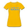 Jersey Shore Bullets Women’s T-Shirt - sun yellow