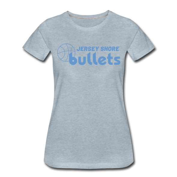 Jersey Shore Bullets Women’s T-Shirt - heather ice blue