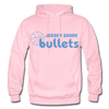 Jersey Shore Bullets Hoodie - light pink