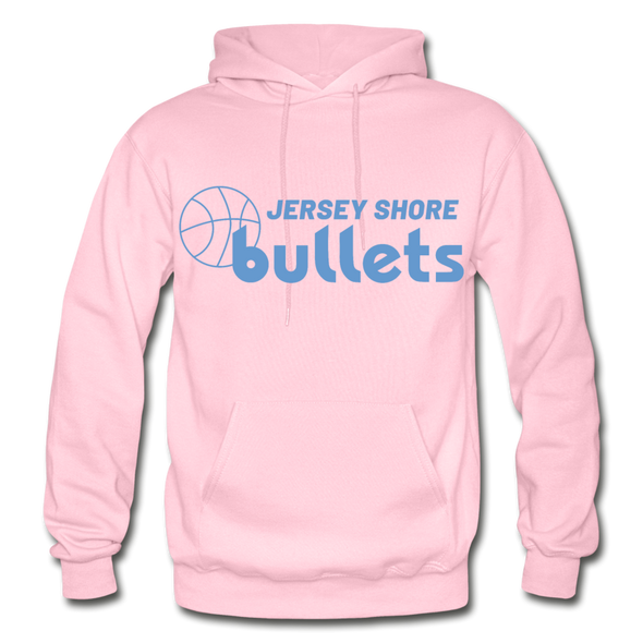 Jersey Shore Bullets Hoodie - light pink