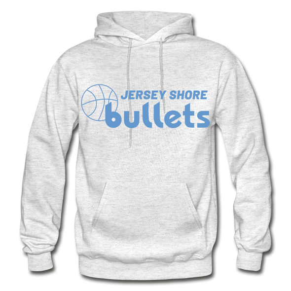 Jersey Shore Bullets Hoodie - light heather gray