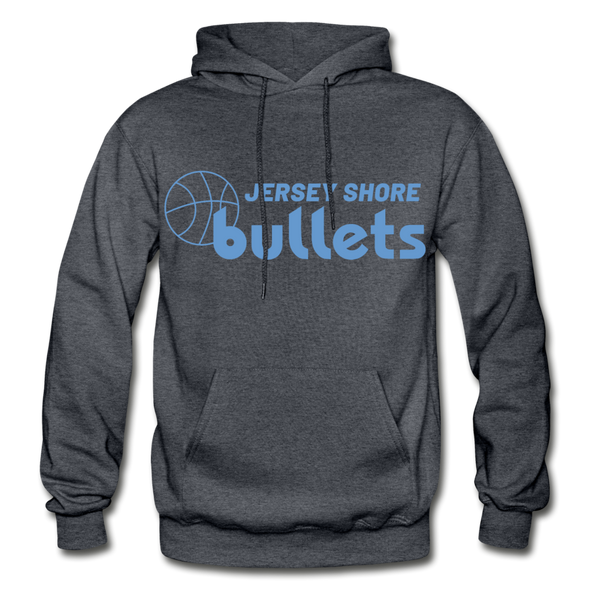 Jersey Shore Bullets Hoodie - charcoal gray