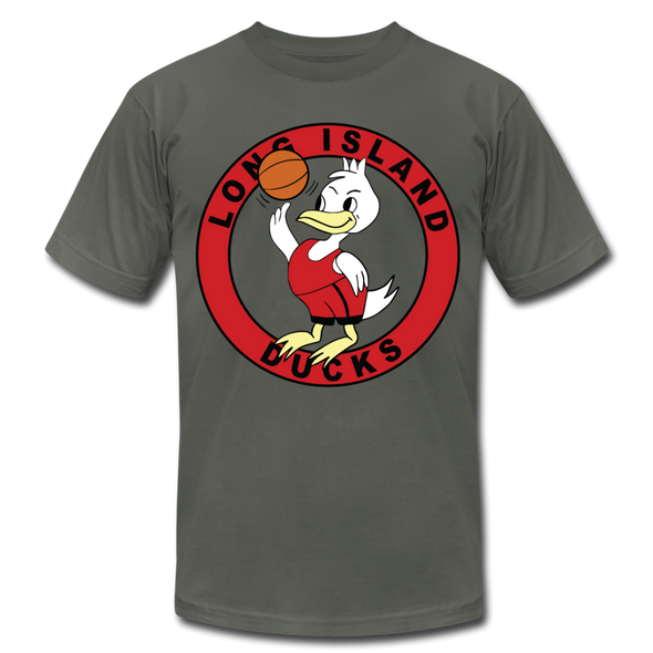 Long Island Ducks T-Shirt (Premium) - asphalt
