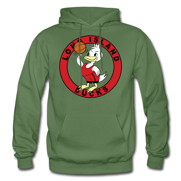 Long Island Ducks Hoodie - military green