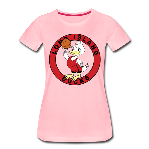 Long Island Ducks Women’s T-Shirt - pink