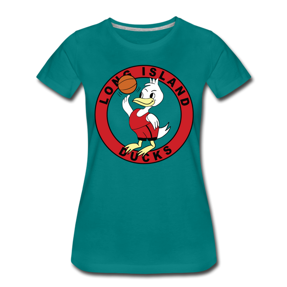 Long Island Ducks Women’s T-Shirt - teal