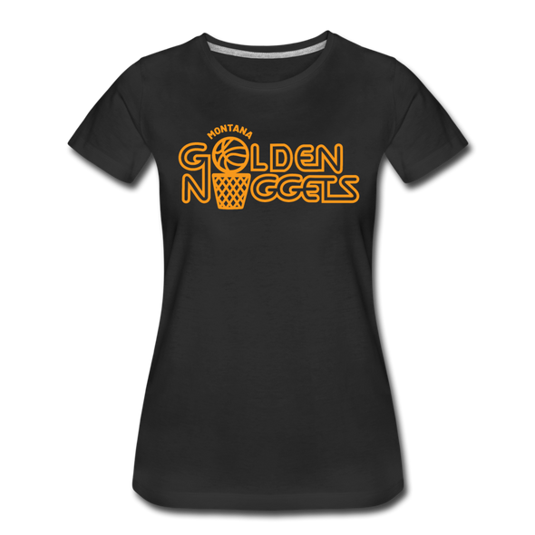 Montana Golden Nuggets Women’s T-Shirt - black