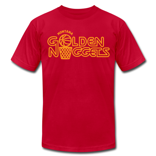 Montana Golden Nuggets T-Shirt (Premium) - red