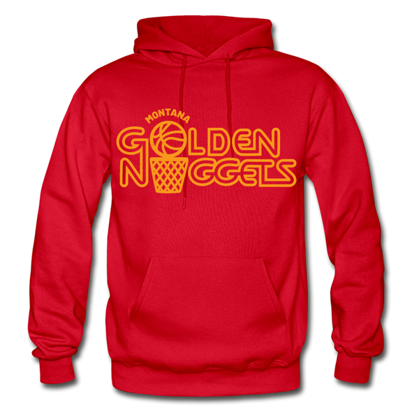 Montana Golden Nuggets Hoodie - red