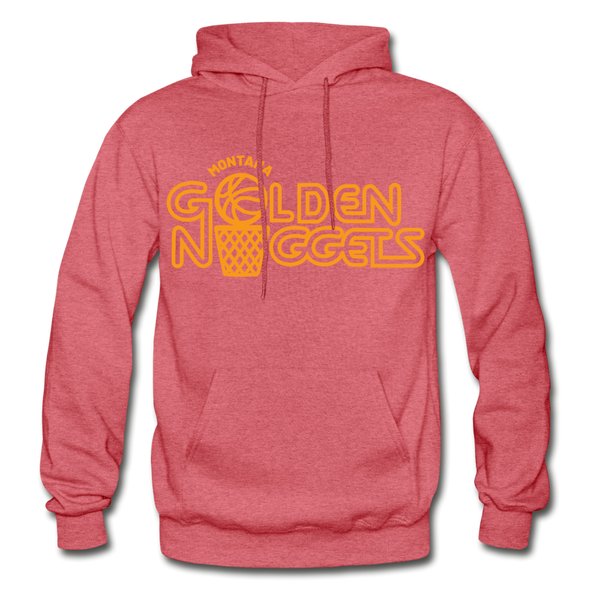 Montana Golden Nuggets Hoodie - heather red