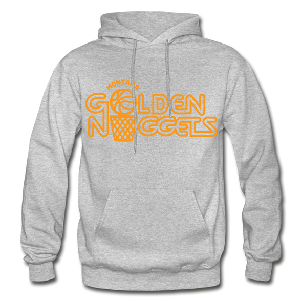 Montana Golden Nuggets Hoodie - heather gray