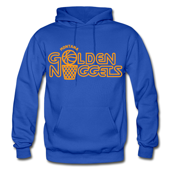 Montana Golden Nuggets Hoodie - royal blue