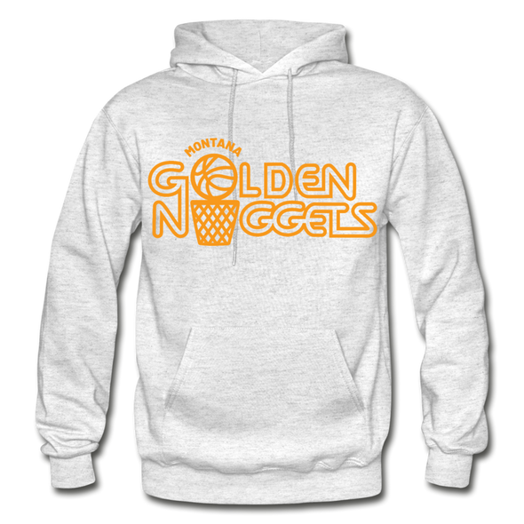 Montana Golden Nuggets Hoodie - light heather gray