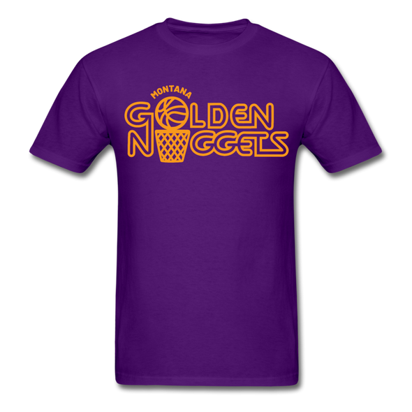 Montana Golden Nuggets T-Shirt - purple