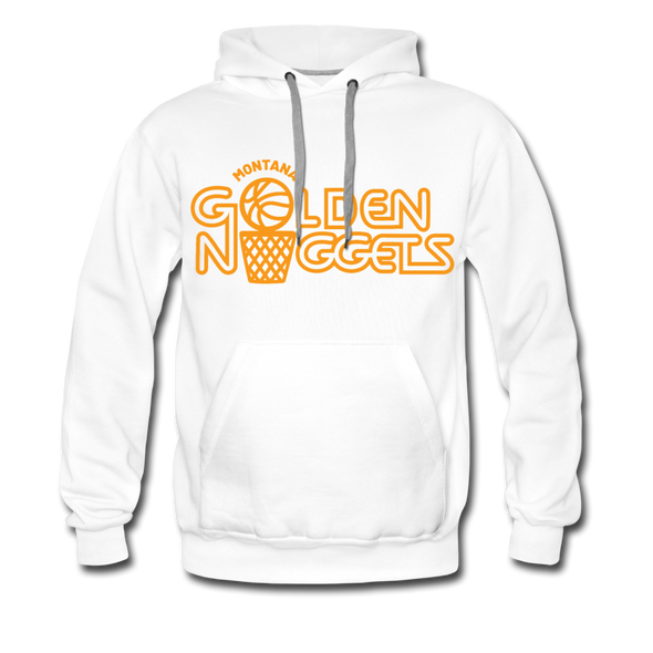 Montana Golden Nuggets Hoodie (Premium) - white