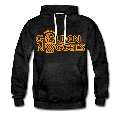 Montana Golden Nuggets Hoodie (Premium) - charcoal gray