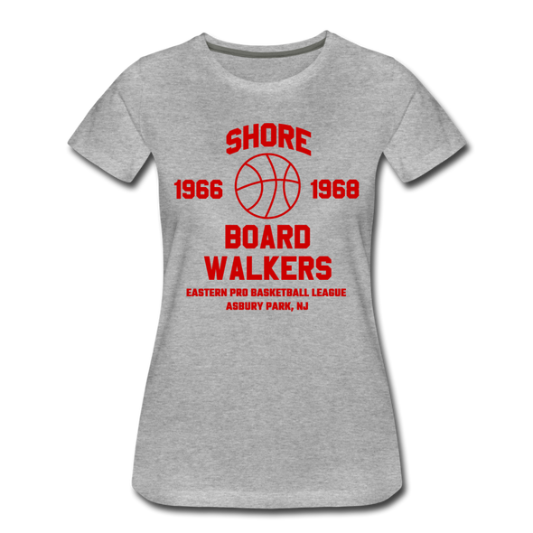 Shore Boardwalkers Women’s T-Shirt - heather gray