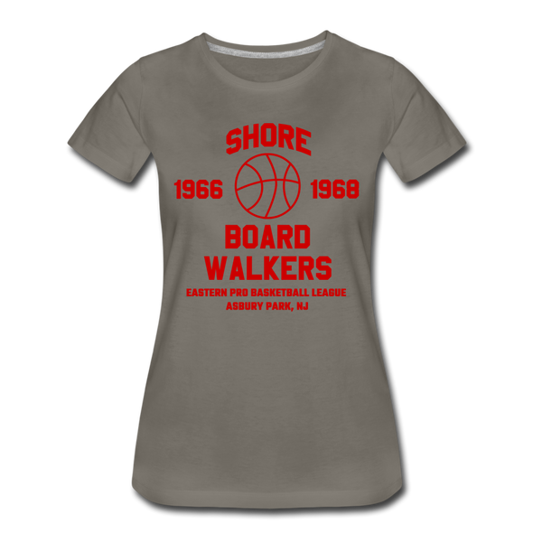 Shore Boardwalkers Women’s T-Shirt - asphalt gray