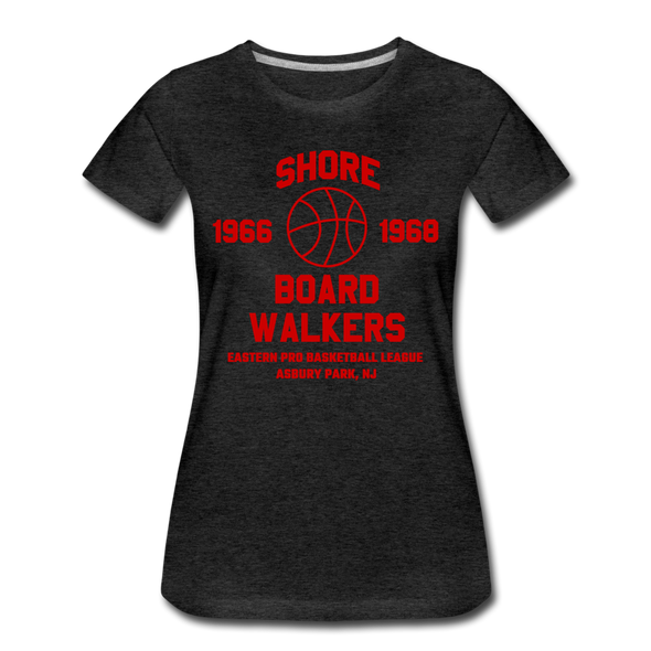 Shore Boardwalkers Women’s T-Shirt - charcoal gray