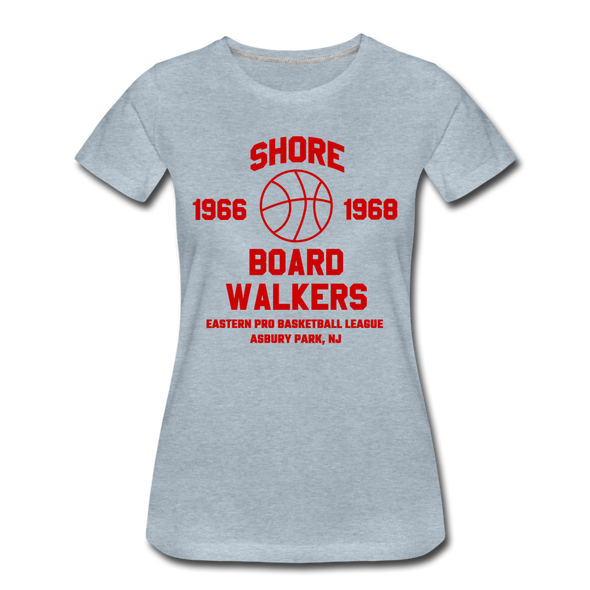 Shore Boardwalkers Women’s T-Shirt - heather ice blue