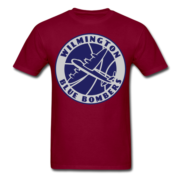 Wilmington Blue Bombers T-Shirt - burgundy