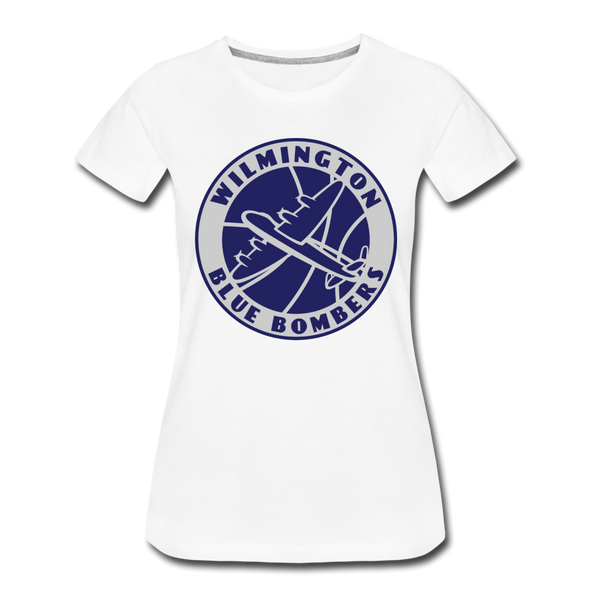 Wilmington Blue Bombers Women’s T-Shirt - white