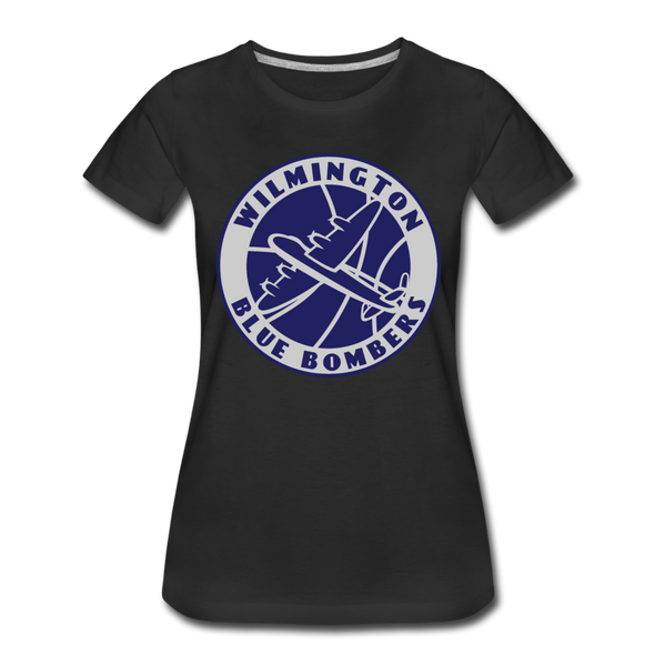 Wilmington Blue Bombers Women’s T-Shirt - black