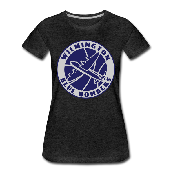 Wilmington Blue Bombers Women’s T-Shirt - charcoal gray