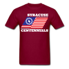Syracuse Centennials T-Shirt - burgundy