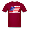Syracuse Centennials T-Shirt - dark red
