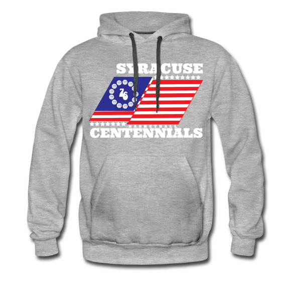 Syracuse Centennials Hoodie (Premium) - heather gray
