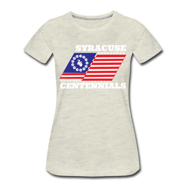 Syracuse Centennials Women’s T-Shirt - heather oatmeal