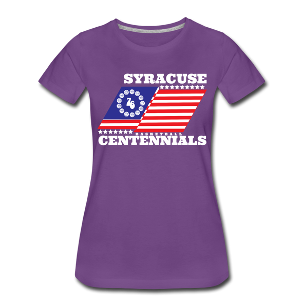 Syracuse Centennials Women’s T-Shirt - purple