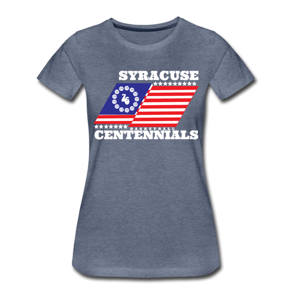 Syracuse Centennials Women’s T-Shirt - heather blue