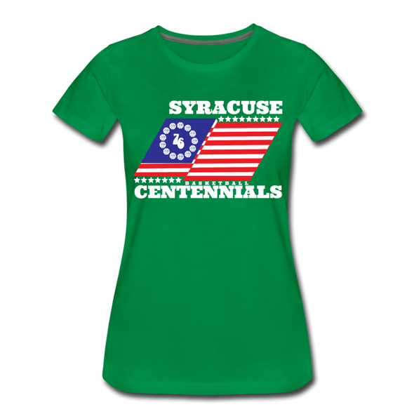 Syracuse Centennials Women’s T-Shirt - kelly green