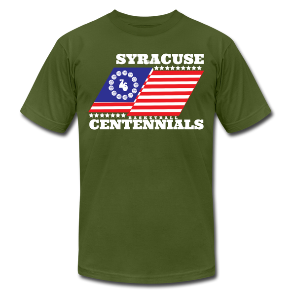 Syracuse Centennials T-Shirt (Premium) - olive
