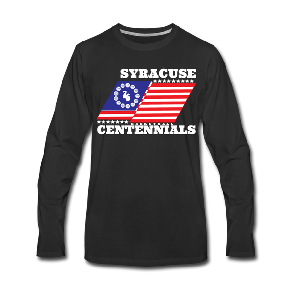 Syracuse Centennials Long Sleeve T-Shirt - black