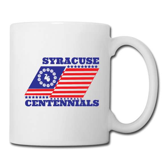 Syracuse Centennials Mug - white