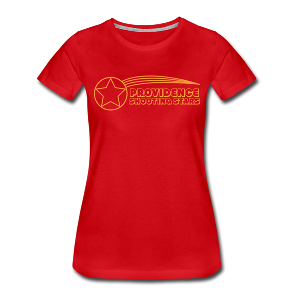 Providence Shooting Stars Women’s T-Shirt - red