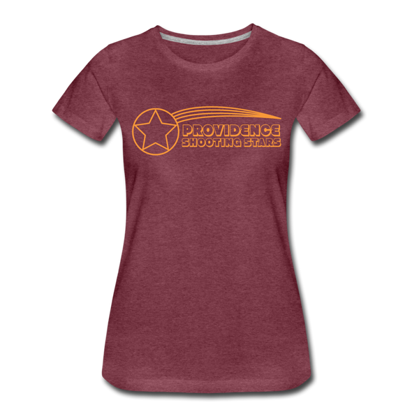 Providence Shooting Stars Women’s T-Shirt - heather burgundy