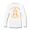 Wilkes Barre Barons Long Sleeve T-Shirt - white