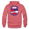 Lancaster Red Roses Hoodie - heather red